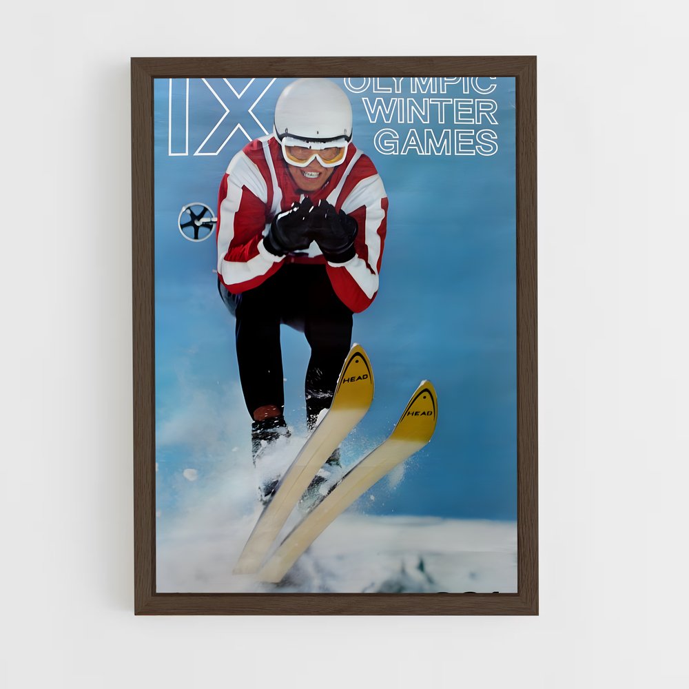 Poster Snowboard Legend – affiche Jeux Olympiques (vue 5)